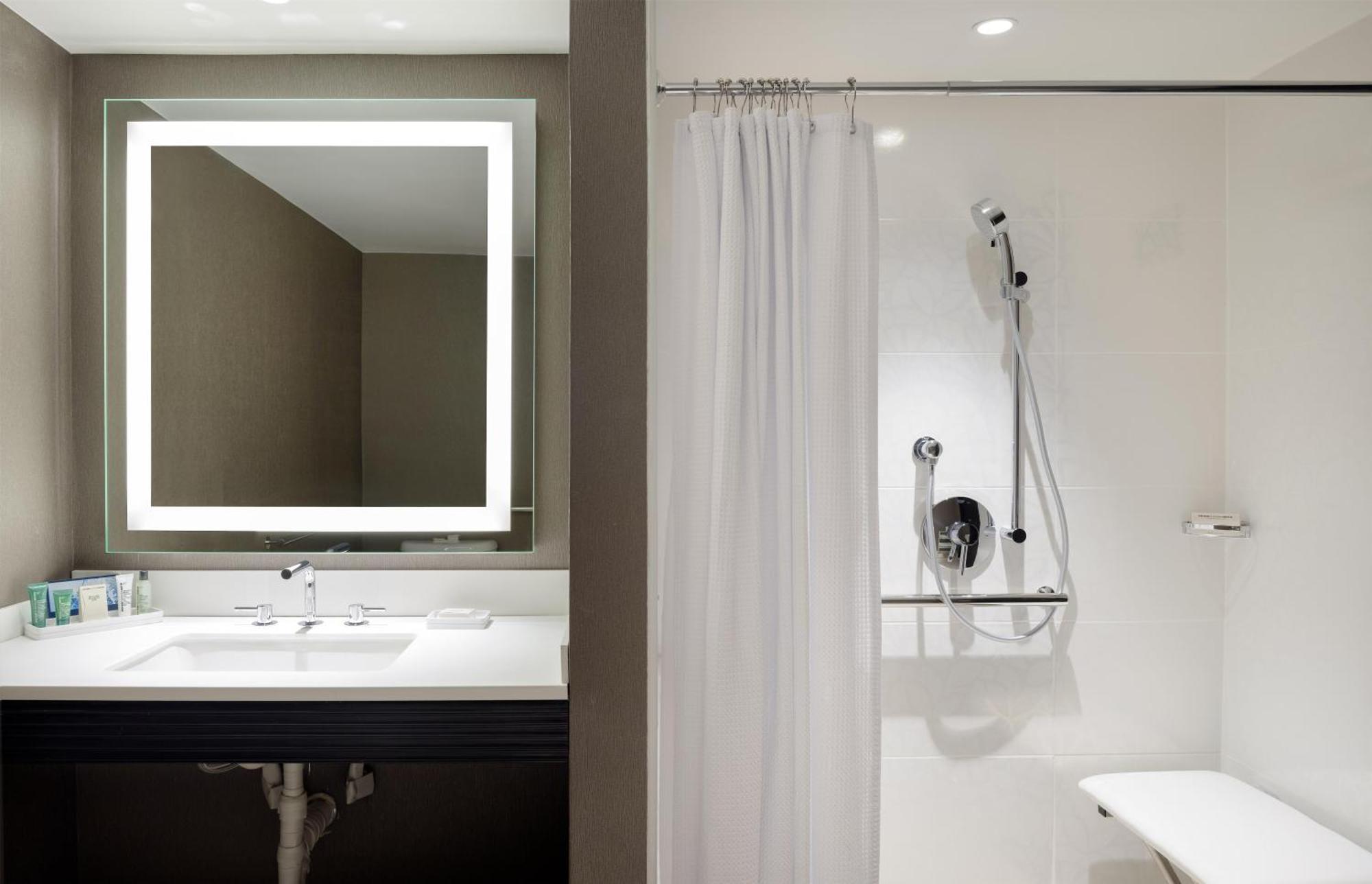 King Room Two King Beds Roll Shower Mobility Access